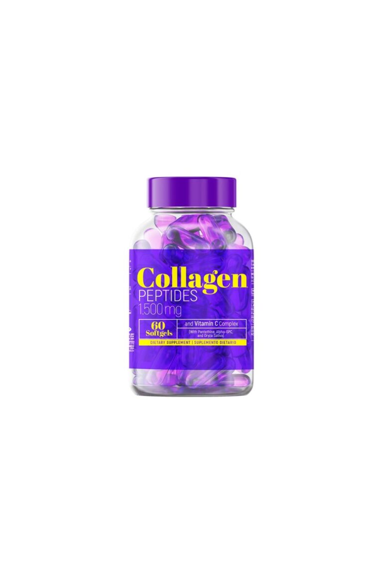 Collagen Peptides 1500 mg and Vitamin C