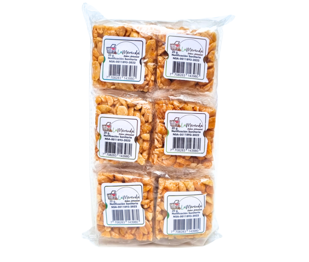 Turron de Granola 12 Unidades